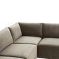 Willow 5-Piece Performance Velvet Modular L Sectional - Taupe