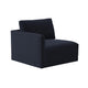 Willow Performance Velvet Modular LAF Corner Chair - Navy