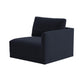 Willow Performance Velvet Modular RAF Corner Chair - Navy