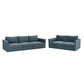 Willow 105" Performance Velvet Modular Sofa - Blue