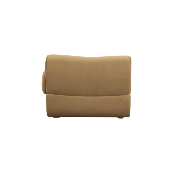 Zenith Performance Velvet Modular Corner Chair - RAF
