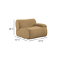 Zenith Performance Velvet Modular Corner Chair - RAF