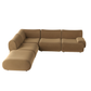 Zenith 5-Piece Performance Velvet Modular Sectional - RAF