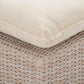 Cali Natural Wicker Outdoor Armless Chair
