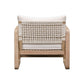 Palata Cream Performance Fabric Outdoor Accent Chair