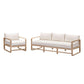 Palata Cream Performance Fabric Outdoor Accent Chair