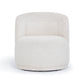 Massa Textured Performance Fabric Swivel Accent Chair - Beige