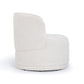 Massa Textured Performance Fabric Swivel Accent Chair - Beige