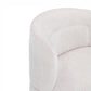 Massa Textured Performance Fabric Swivel Accent Chair - Beige