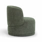 Massa Textured Performance Fabric Swivel Accent Chair - Green