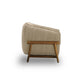 Piedmont Upcycled Contract-Grade Chenille Accent Chair - Taupe