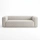 Aurora 90" Sofa - Pebble Beige