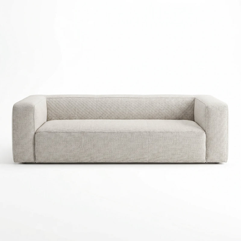 Aurora 90" Sofa - Pebble Beige