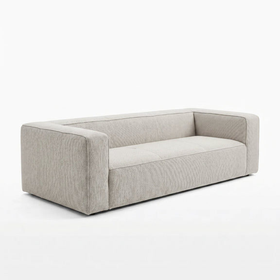 Aurora 90" Sofa - Pebble Beige