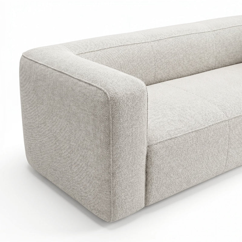 Aurora 90" Sofa - Pebble Beige