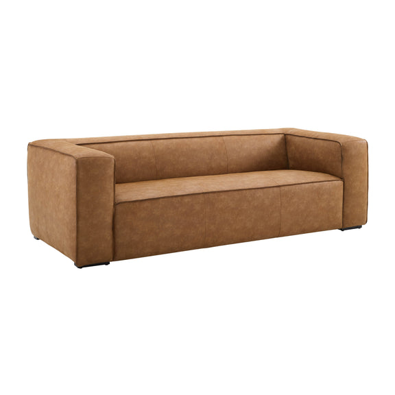 Aurora 90" Sofa - Brown