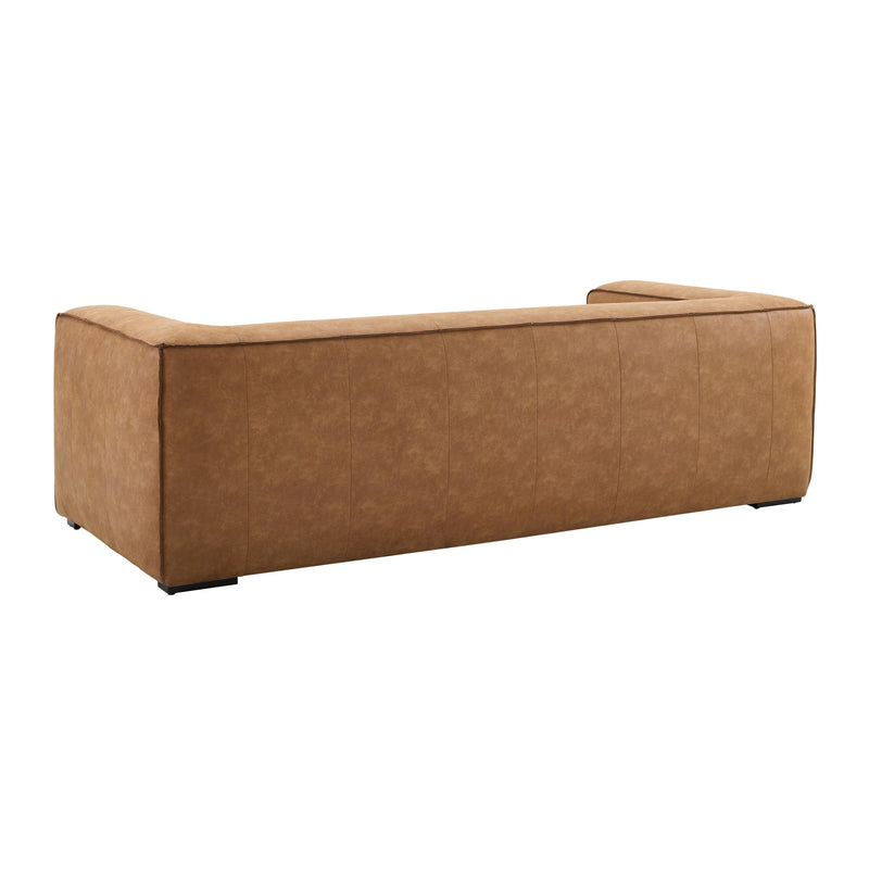 Aurora 90" Sofa - Brown