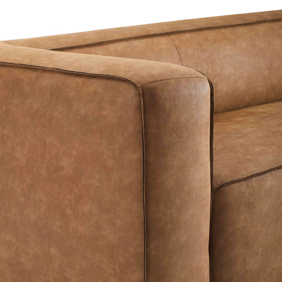 Aurora 90" Sofa - Brown