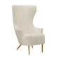 Julia Cream Wingback Chair