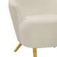 Julia Cream Wingback Chair