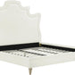 Serenity Cream Velvet Bed in King