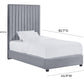 Arabelle Grey Bed Twin