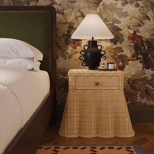 Pentra Natural Rattan Nightstand
