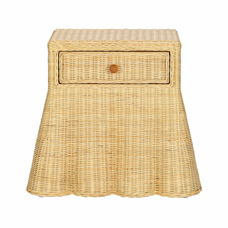 Pentra Natural Rattan Nightstand