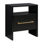 Libre Black Nightstand