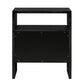 Libre Black Nightstand