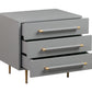 Trident Grey Nightstand