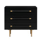 Trident Black Nightstand