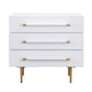 Trident White Nightstand