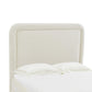 Briella Cream Velvet Bed in King