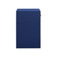 Suzie Navy & Rattan Nightstand