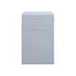 Suzie Pastel Blue & Rattan Nightstand