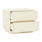 Sagura Cream Nightstand