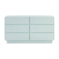 Sagura Blue 6-Drawer Dresser
