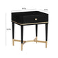 Julieta Black Nightstand