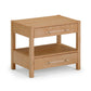 Brandyss Birdseye Maple 2-Drawer Nightstand