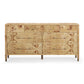 Brandyss 62" Burl 7-Drawer Dresser - Natural