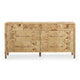Brandyss 62" Burl 7-Drawer Dresser - Natural