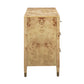 Brandyss 62" Burl 7-Drawer Dresser - Natural