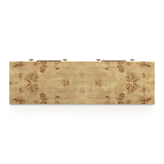 Brandyss 62" Burl 7-Drawer Dresser - Natural