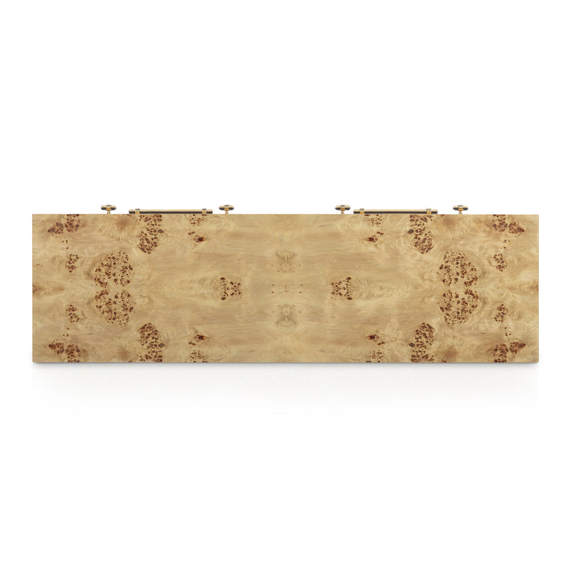Brandyss 62" Burl 7-Drawer Dresser - Natural