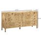 Brandyss 62" Burl 7-Drawer Dresser - Natural