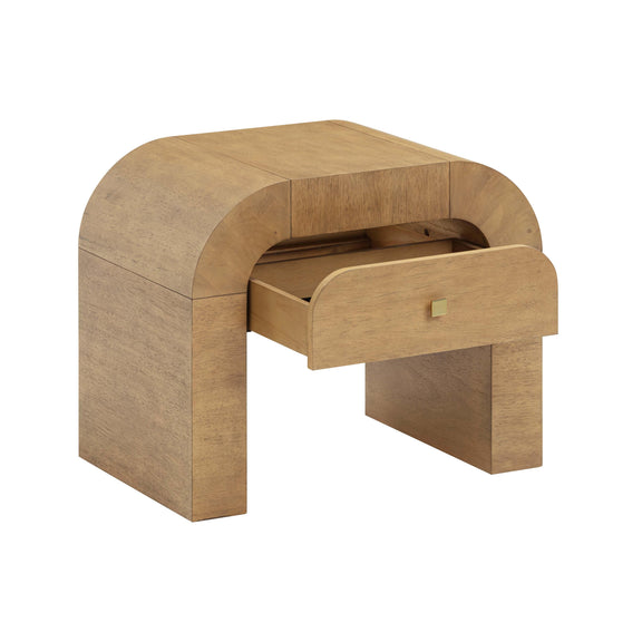 Hump Natural Nightstand