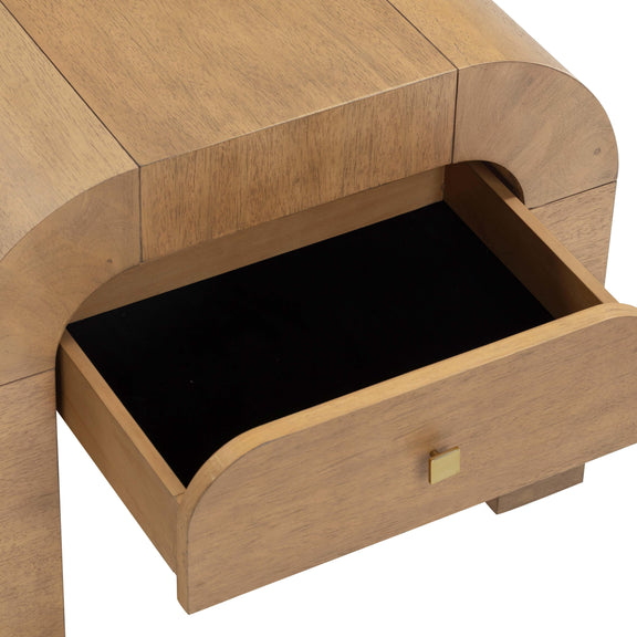 Hump Natural Nightstand