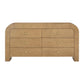 Hump Natural 6-Drawer Dresser
