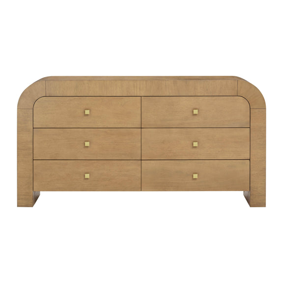 Hump Natural 6-Drawer Dresser
